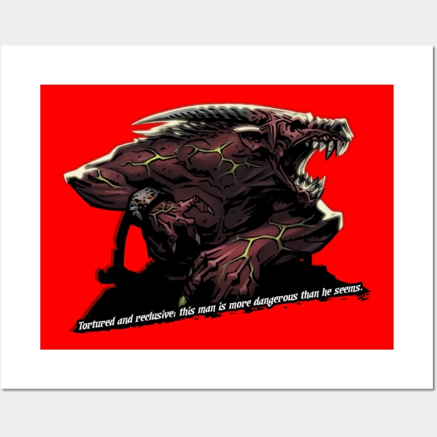 Darkest Dungeon - The Abomination (Beast) Wall Art by Reds94